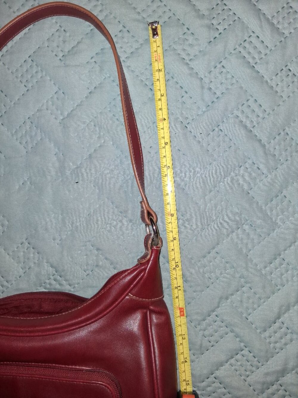 Red Shoulder Bag - Picture 8 of 9